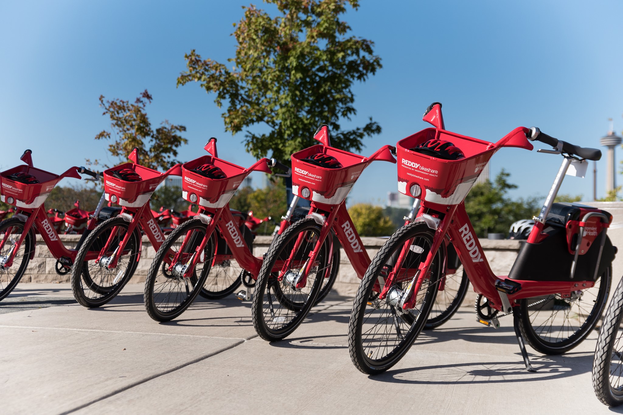 Pub restaurant bark 400 Reddy bikes will become available again in Niagara Falls and Buffalo  this week; Annual passes available for 50% off - Rise Collaborative